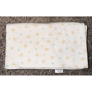 Carter's Child of Mine Baby Blanket Ducks Frogs Sun Yellow Quack Receiving Lovey